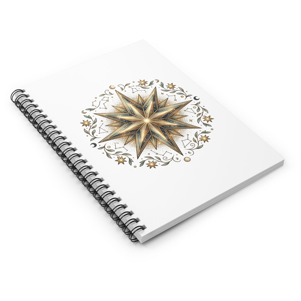 Spiral Notebook - Ruled Line-White