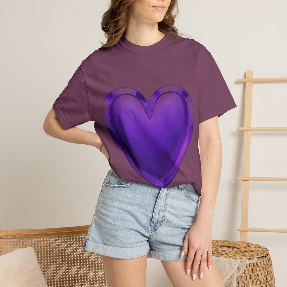 Purple Heart Unisex Garment-Dyed T-shirt