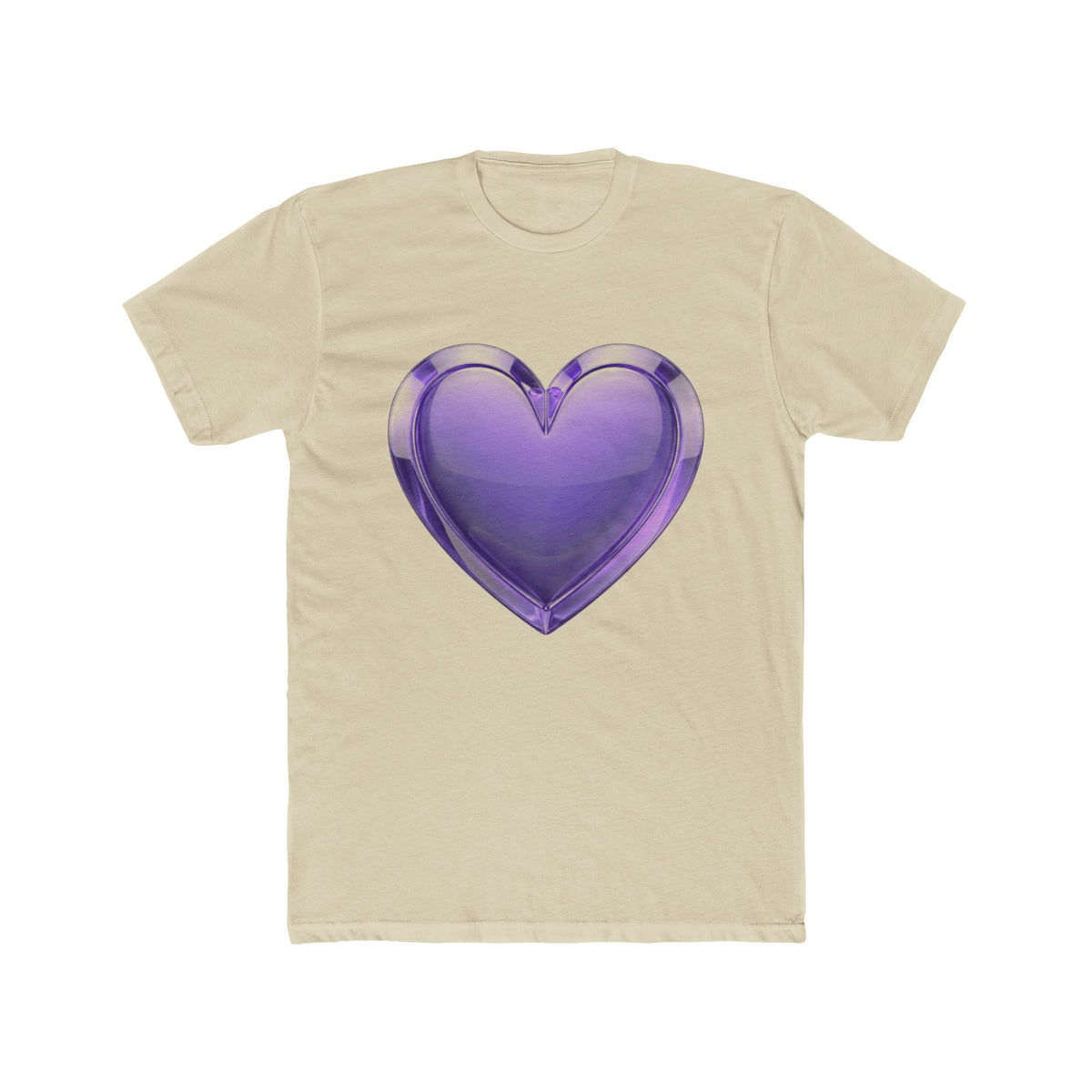 Purple Heart Unisex Cotton Crew Tee