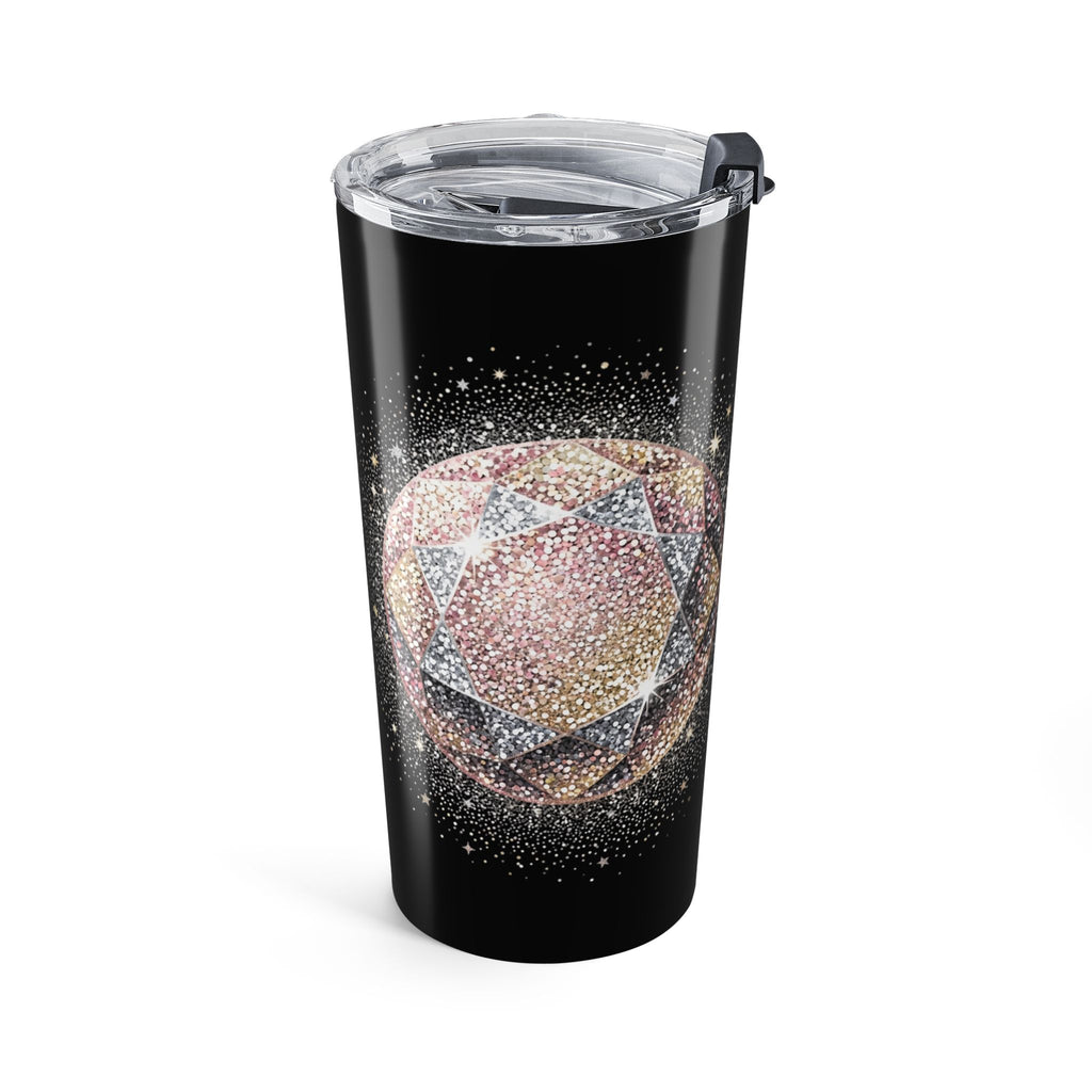 Glittery Black Tumbler 20oz