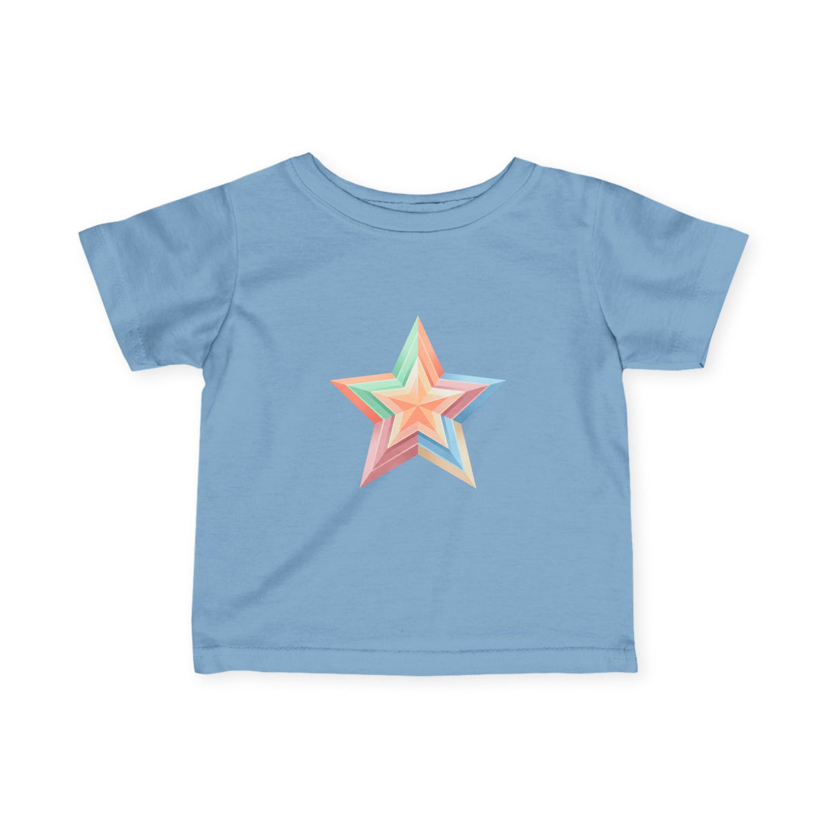 Star Design Infant Fine Jersey Tee