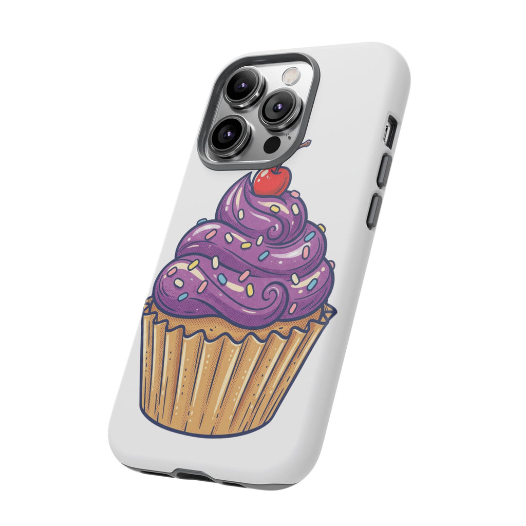 Purple Cupcake Tough Phone Cases