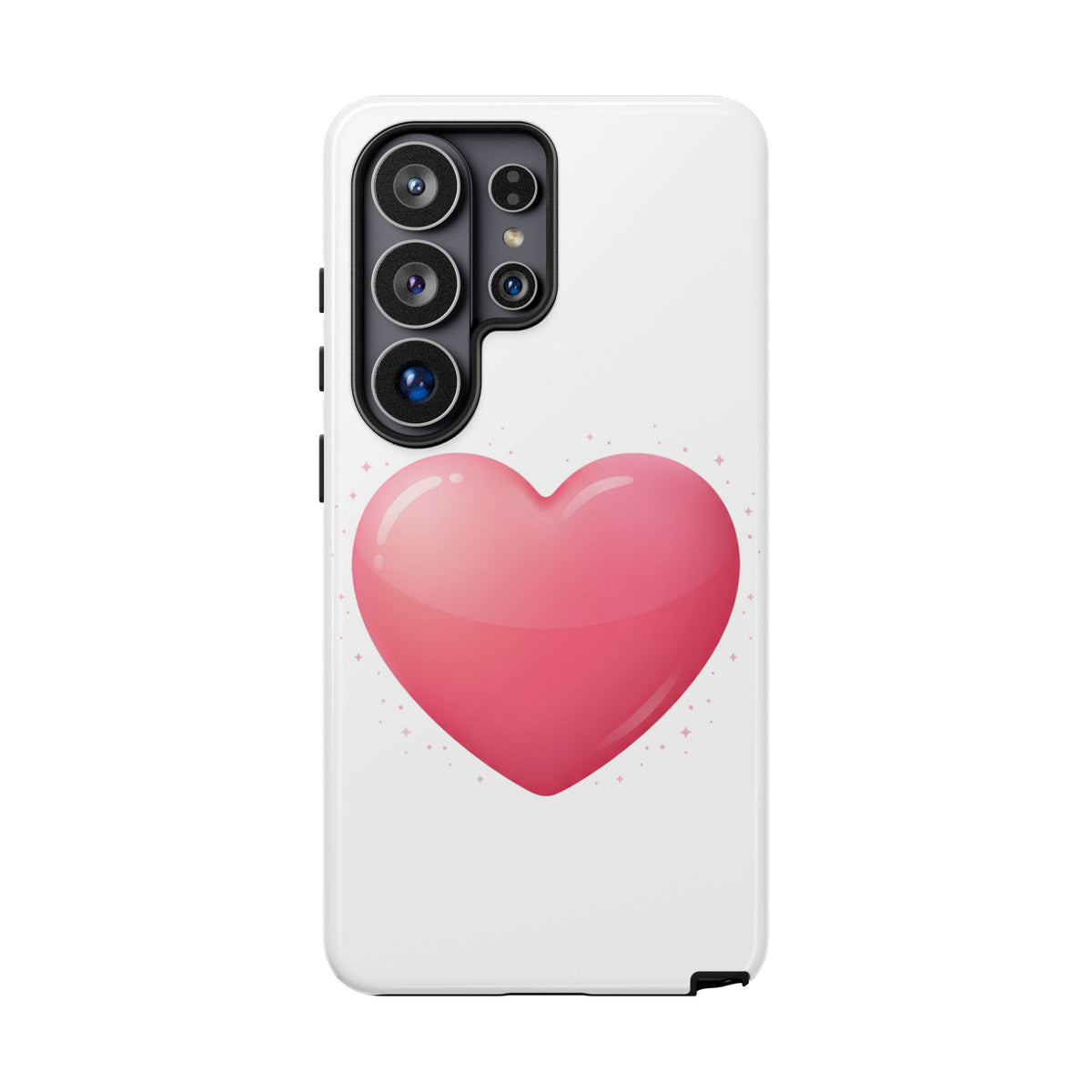 Heart Emoji Tough Case — Cute Pink Heart Phone Case for iPhone & Android