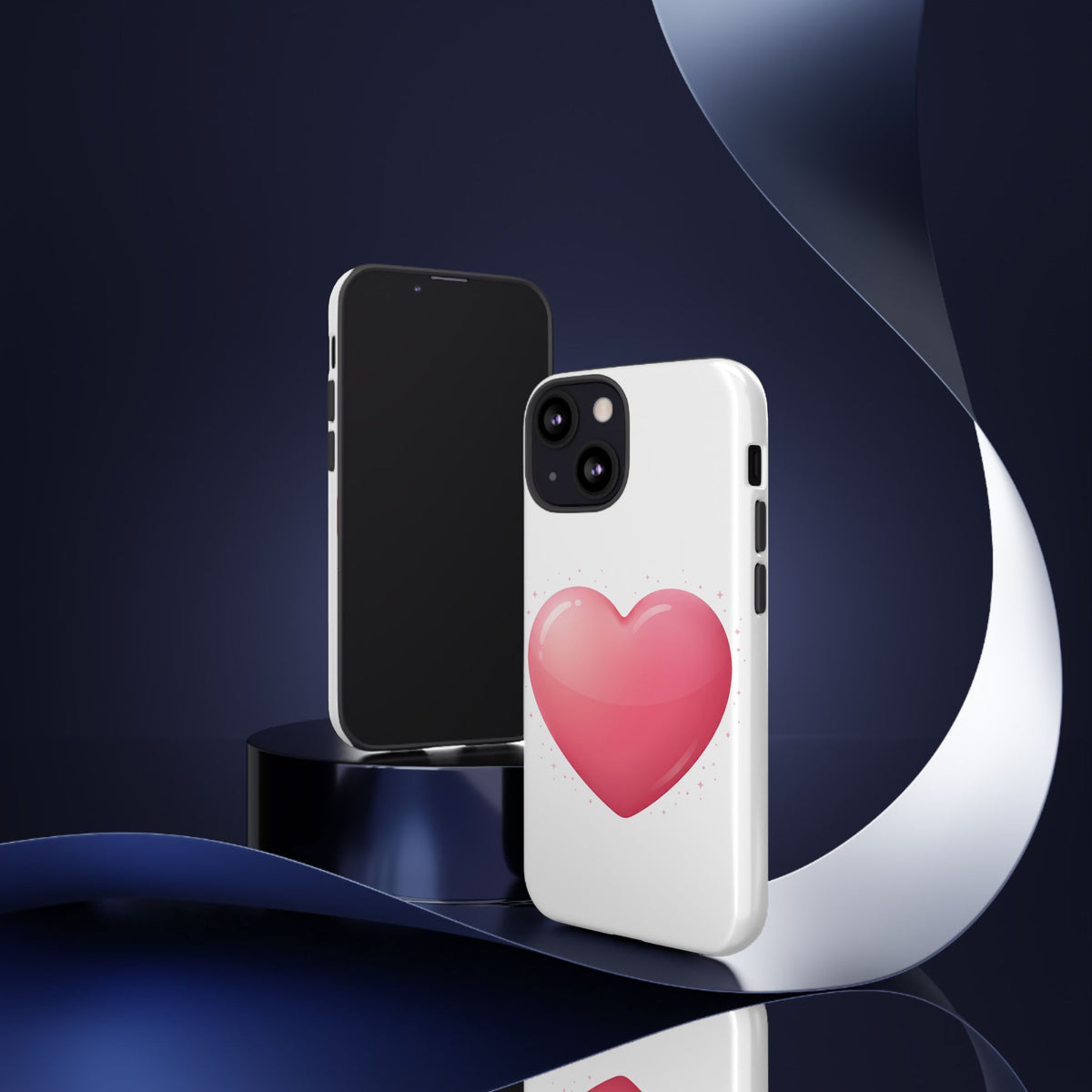 Heart Emoji Tough Case — Cute Pink Heart Phone Case for iPhone & Android