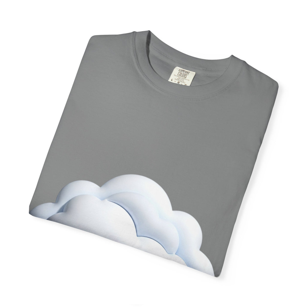 Cloud Graphic T-Shirt — Soft Dreamy Cloud Design
