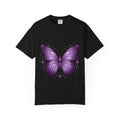 Purple Butterfly T-Shirt — Elegant Monarch Graphic Tee