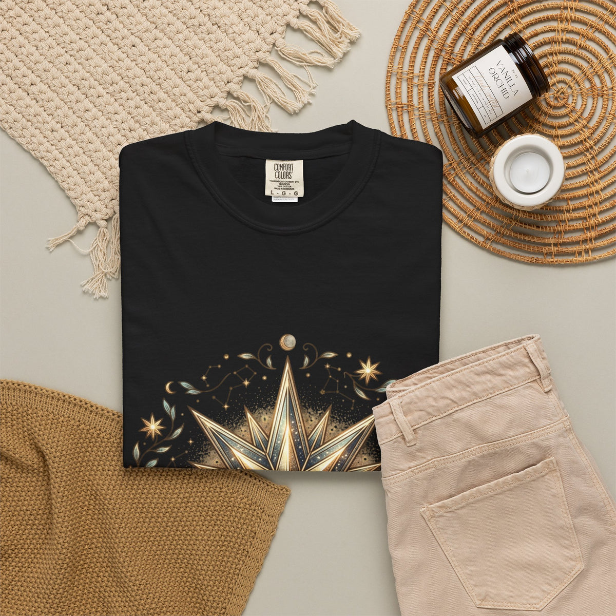 Starburst Unisex Garment-Dyed T-shirt