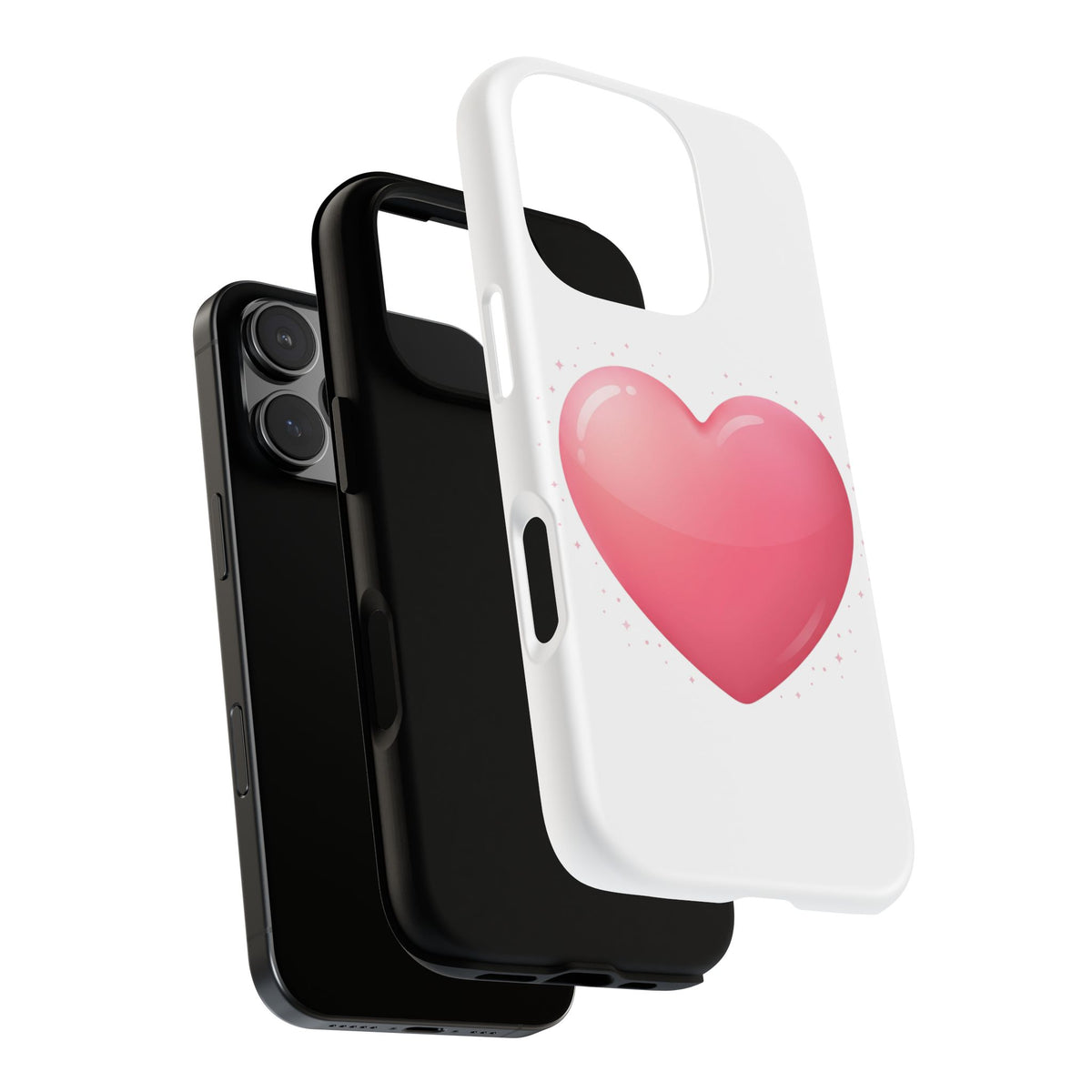 Heart Emoji Tough Case — Cute Pink Heart Phone Case for iPhone & Android