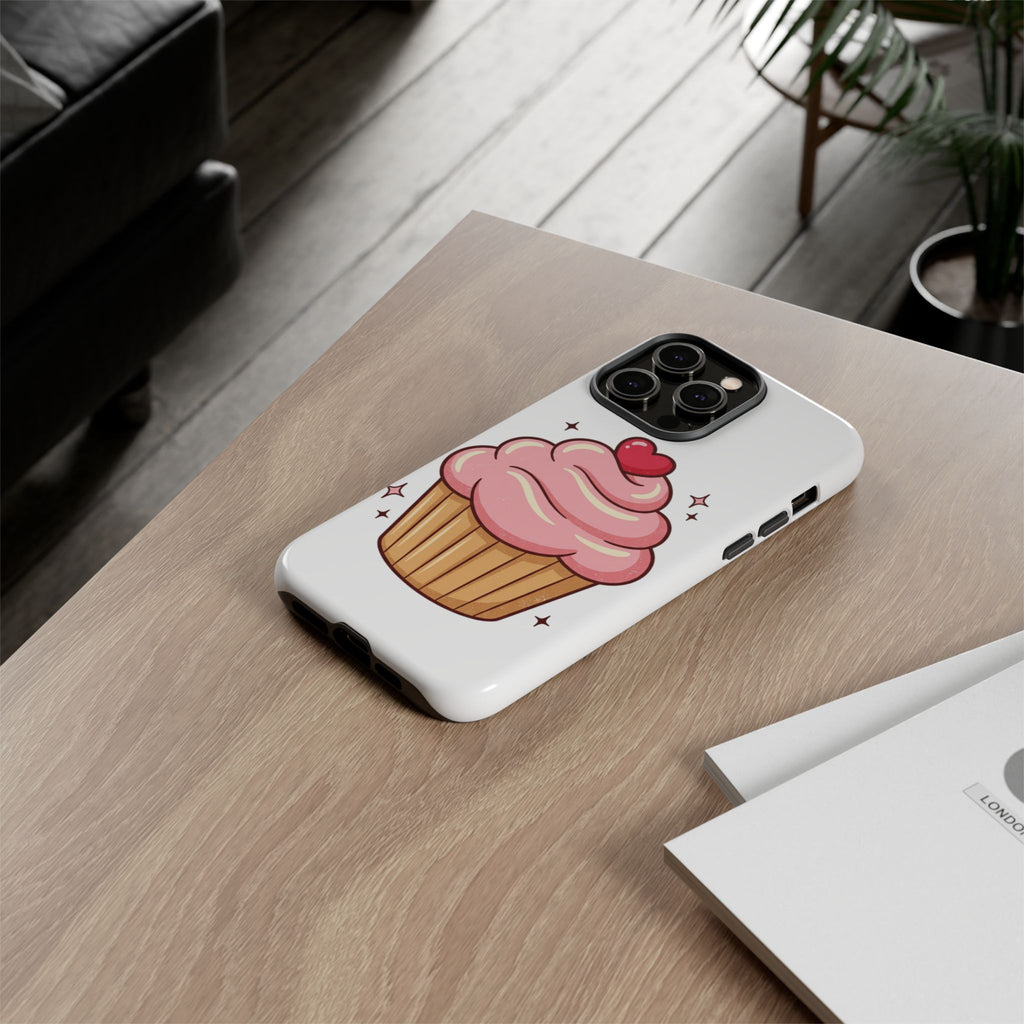 Pink Cupcake Phone Tough Cases