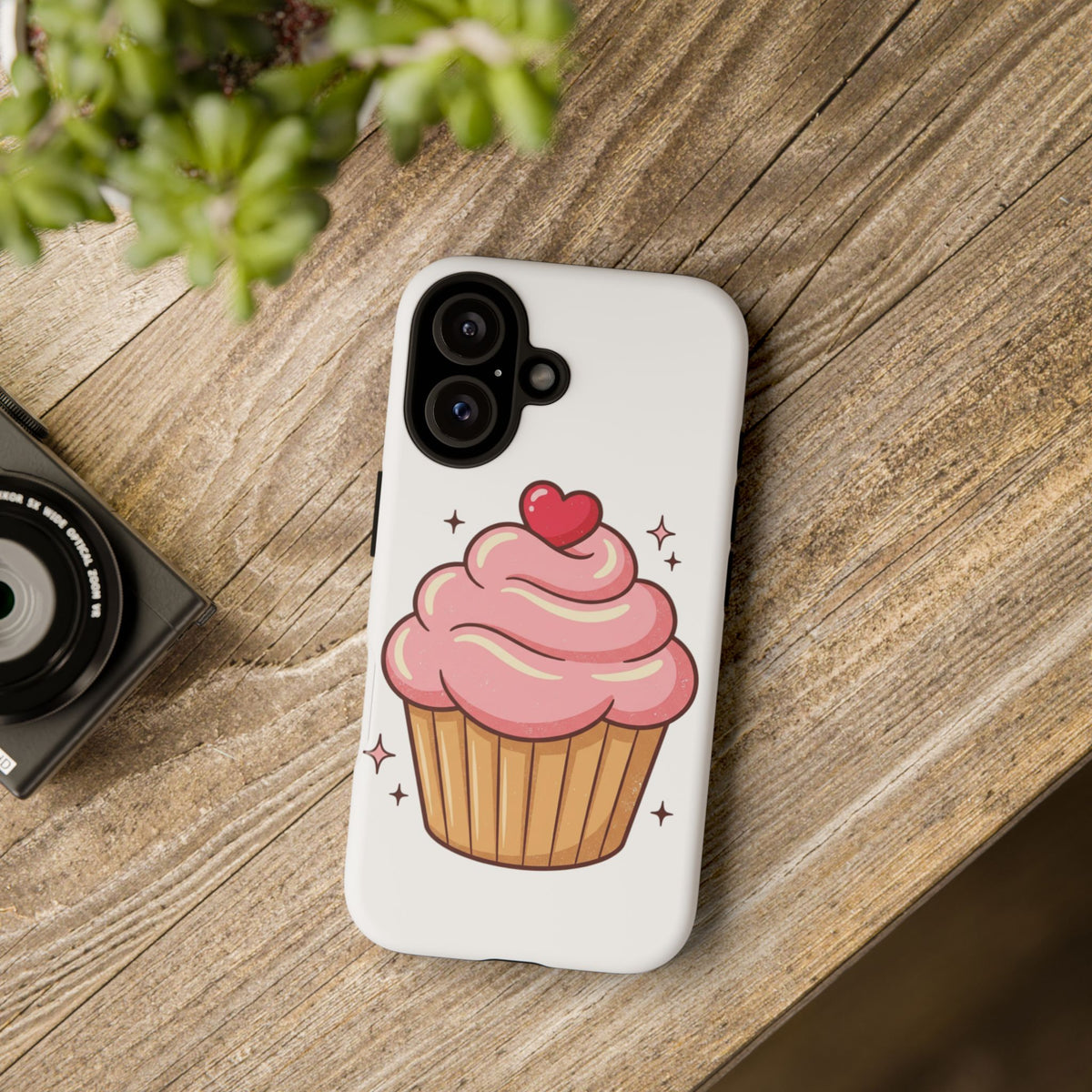 Pink Cupcake Phone Tough Cases