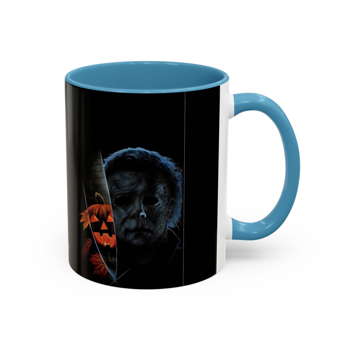 Michael Myers Halloween Coffee Mug — Horror Pumpkin Accent Mug (11/15oz)