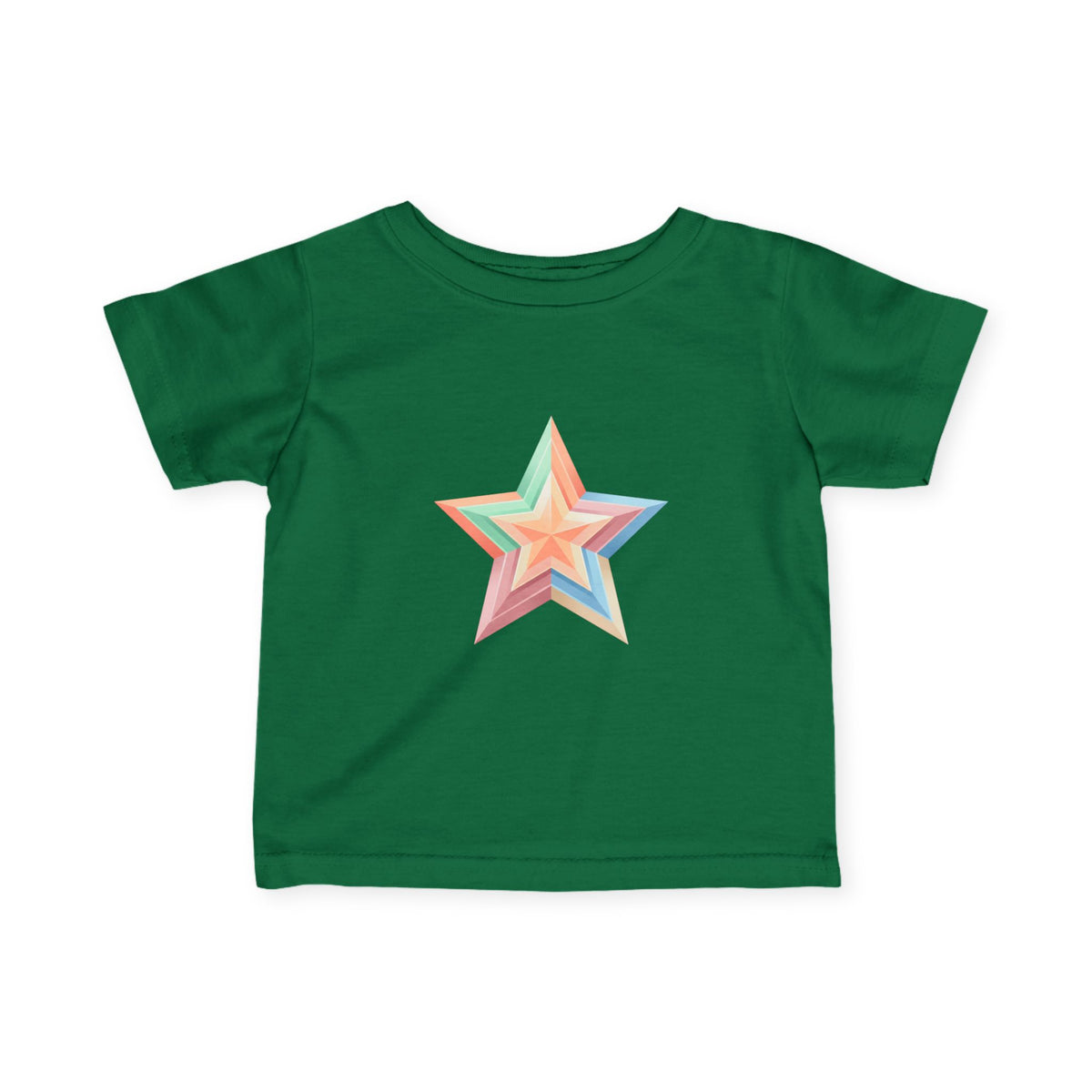 Star Design Infant Fine Jersey Tee