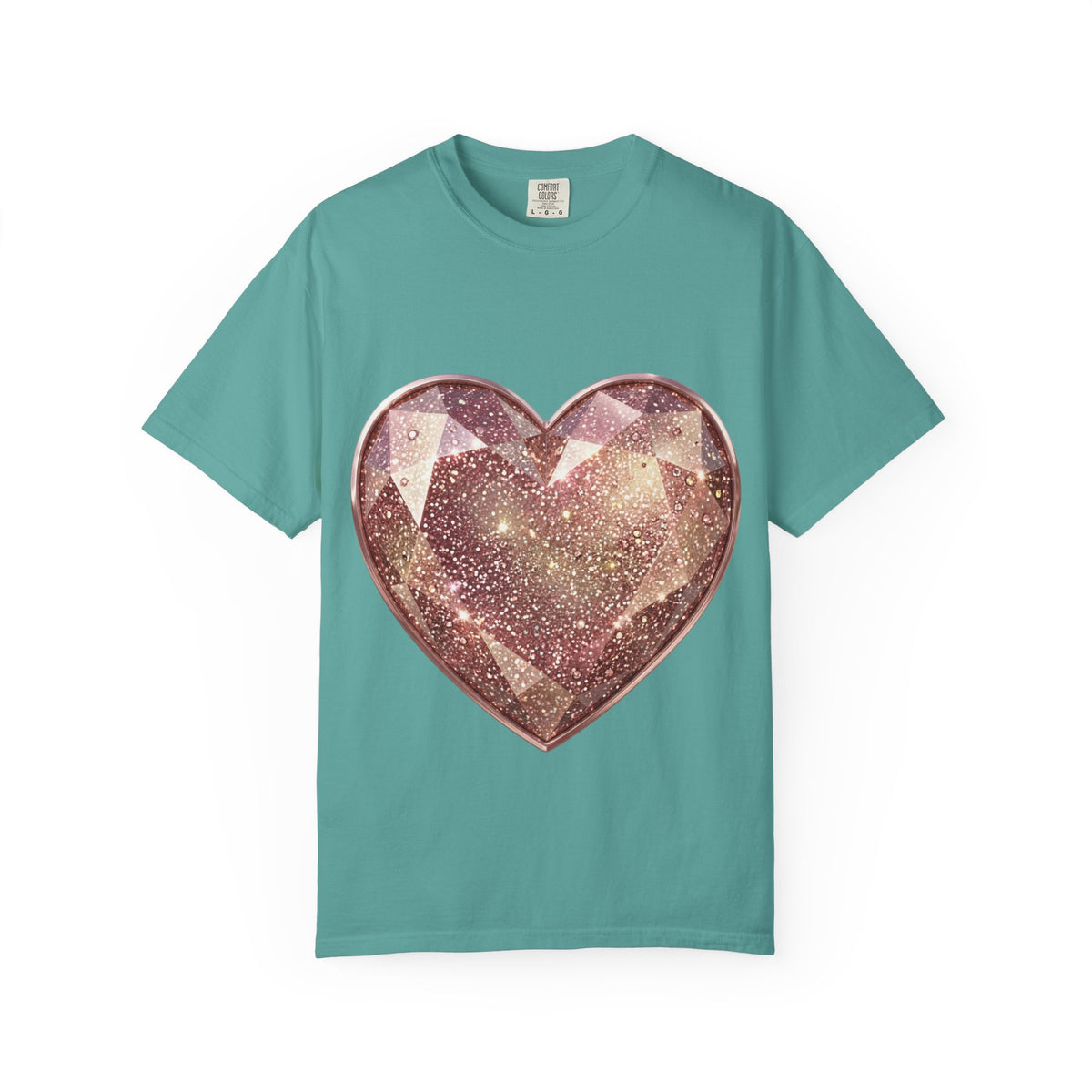 Glitter Gem Heart T-Shirt