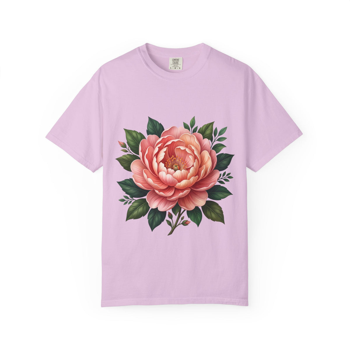 Peony Bloom T-Shirt — Vintage Floral Graphic Tee