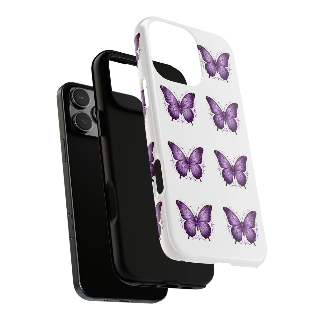 Purple Butterfly Phone Case