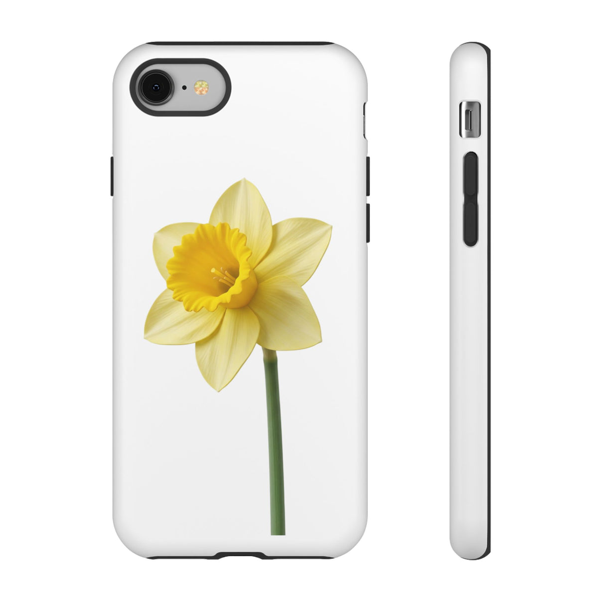 Daffodil Blossom Tough Phone Case — Yellow Spring Floral iPhone Cover