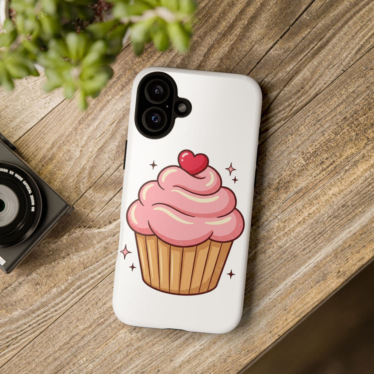 Pink Cupcake Phone Tough Cases