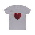 Red Heart Graphic Tee — Minimal Valentine Love Shirt