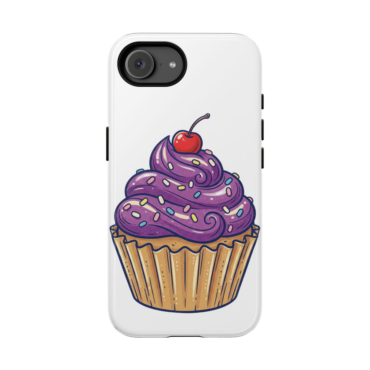 Purple Cupcake Tough Phone Cases