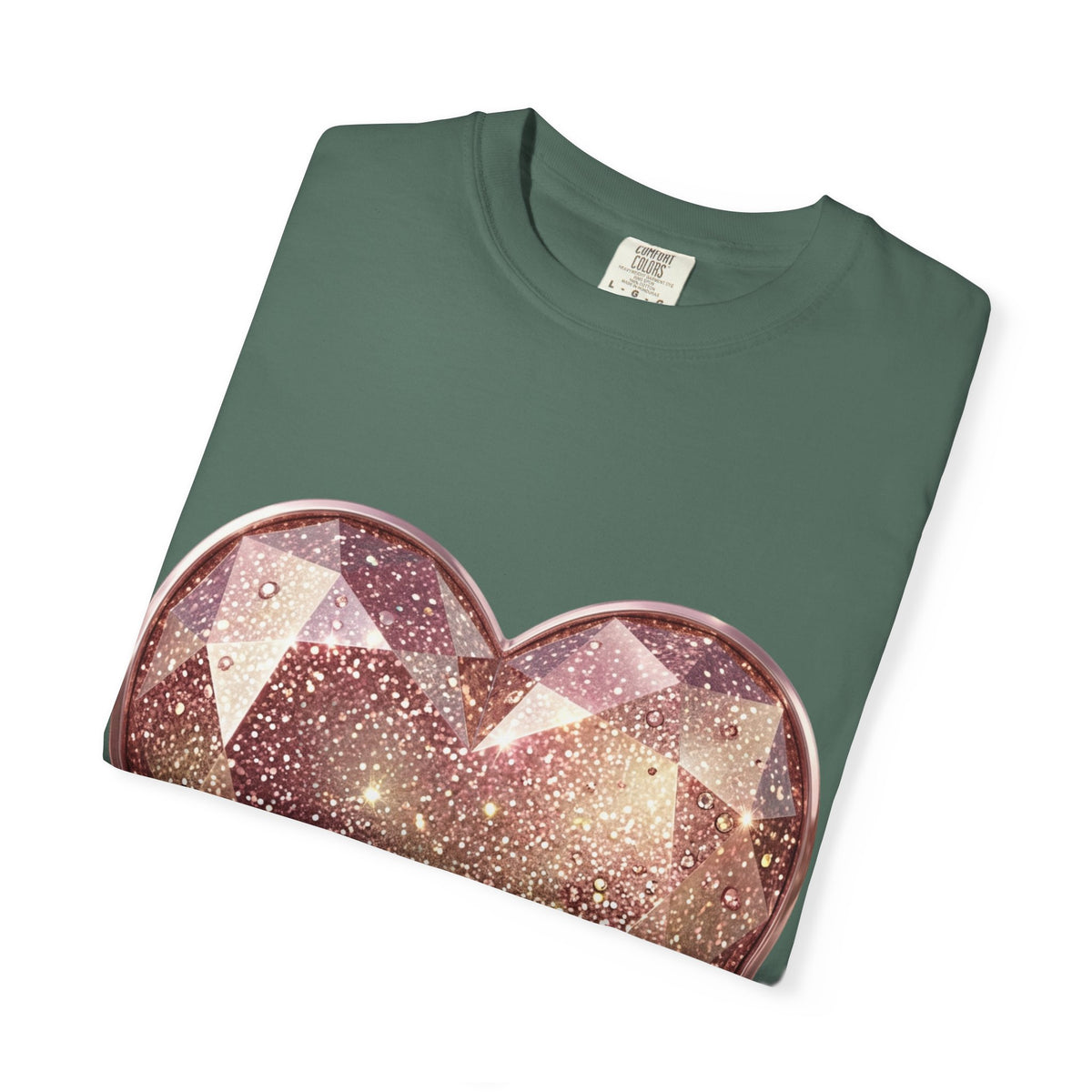 Glitter Gem Heart T-Shirt