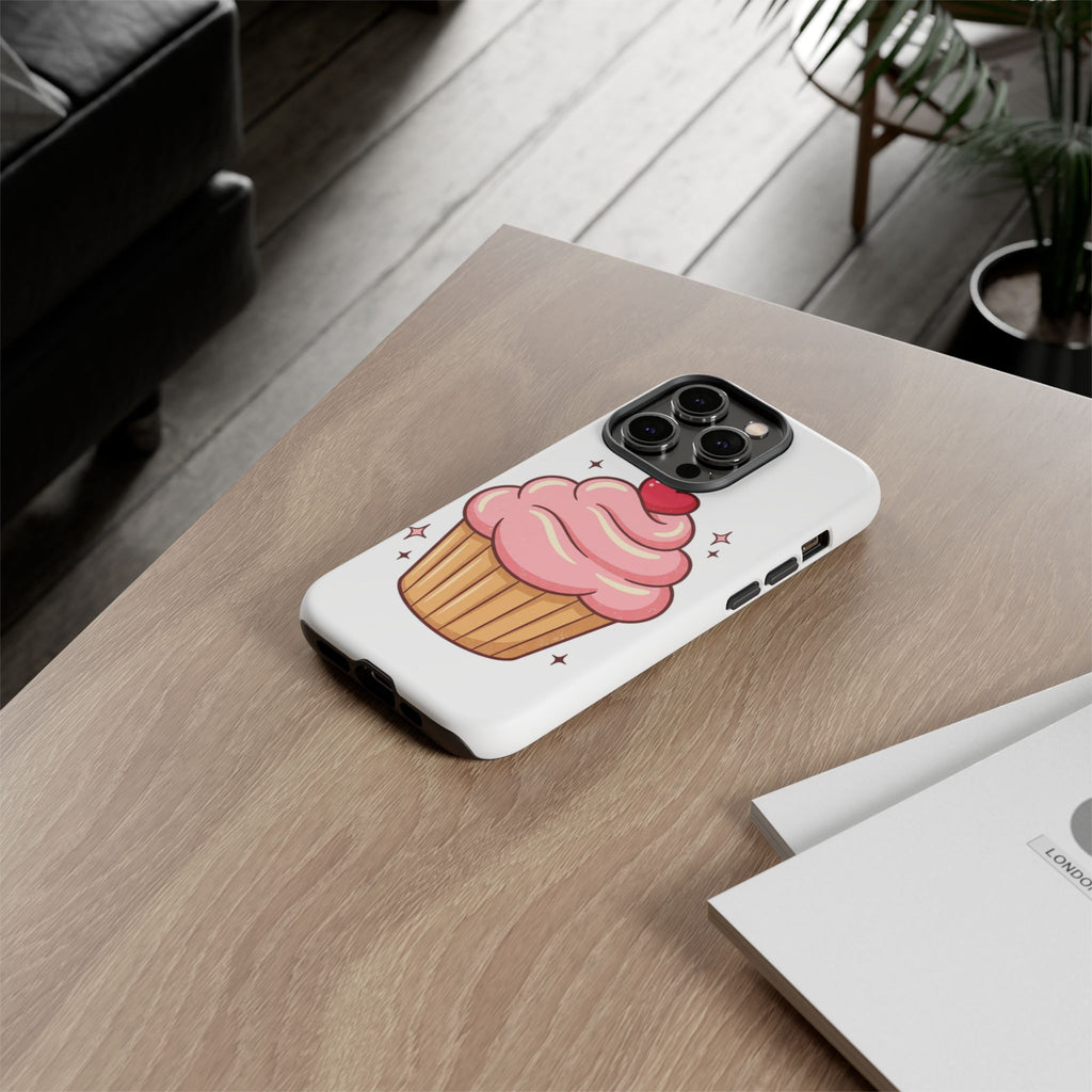 Pink Cupcake Phone Tough Cases