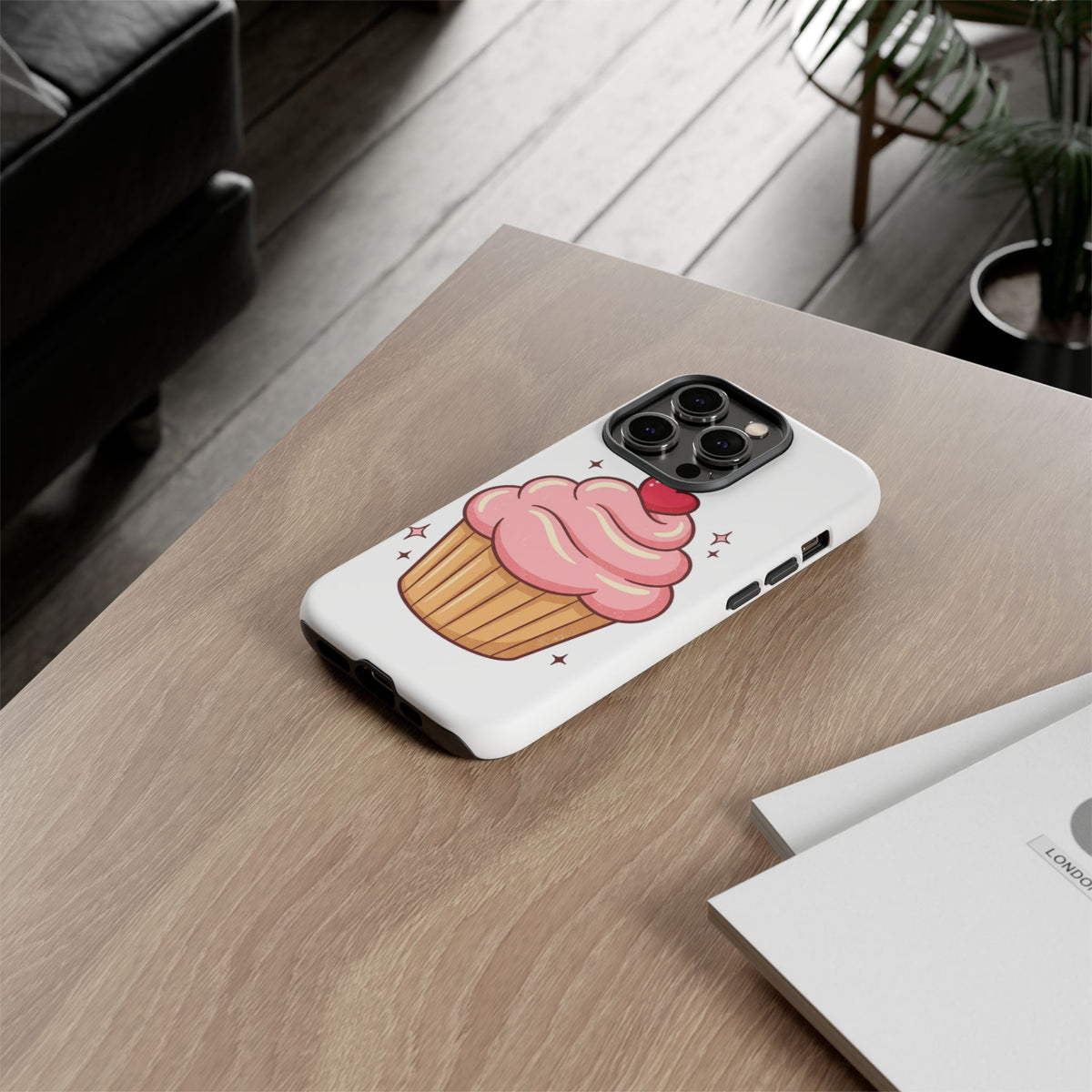 Pink Cupcake Phone Tough Cases