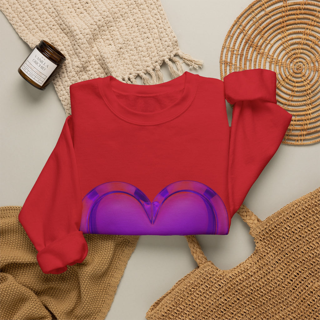 Purple Heart Unisex Heavy Blend™ Crewneck Sweatshirt