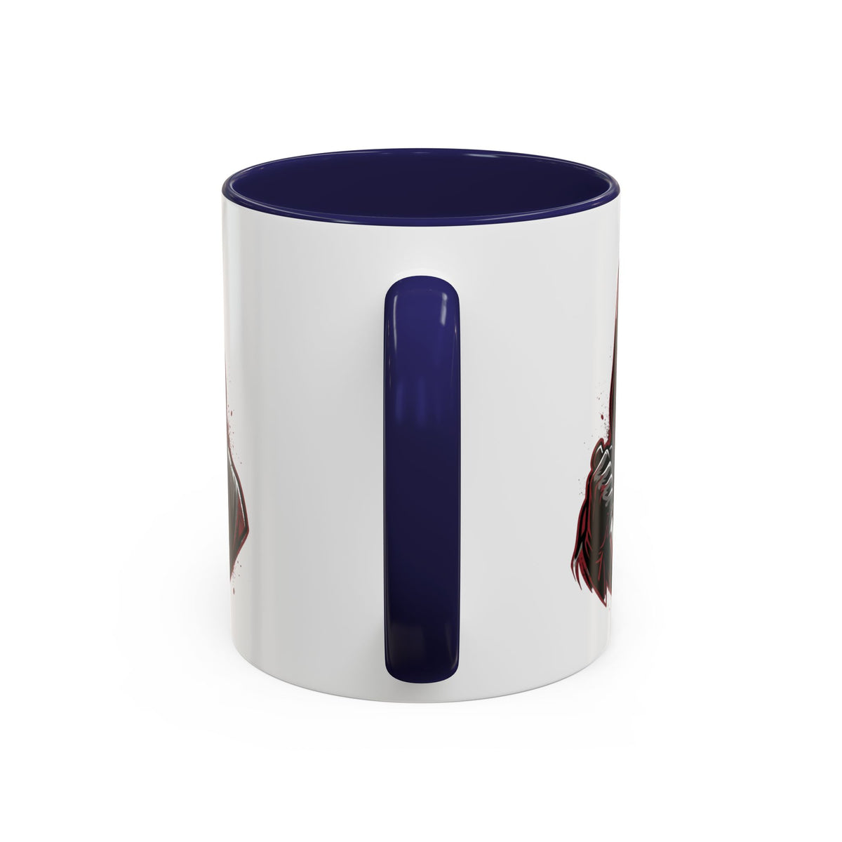 Scream Mask Accent Coffee Mug — Horror Killer Design (11/15oz)