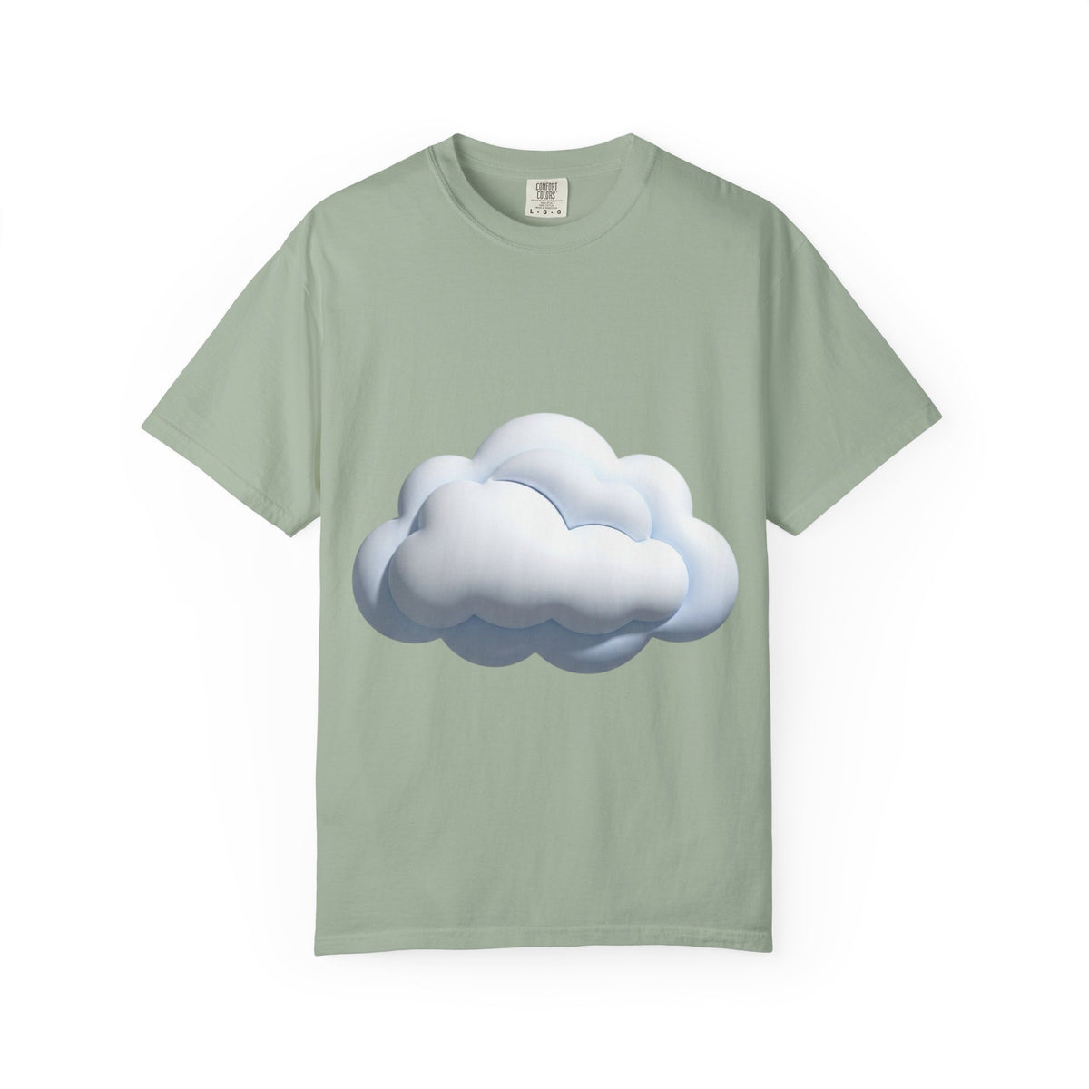 Cloud Graphic T-Shirt — Soft Dreamy Cloud Design