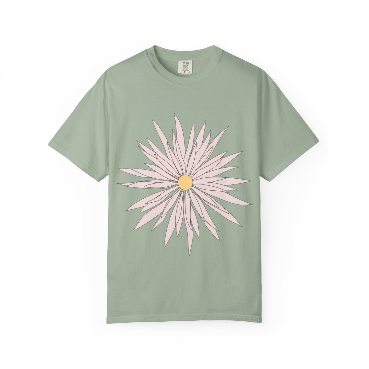 Pink Daisy Graphic T-Shirt