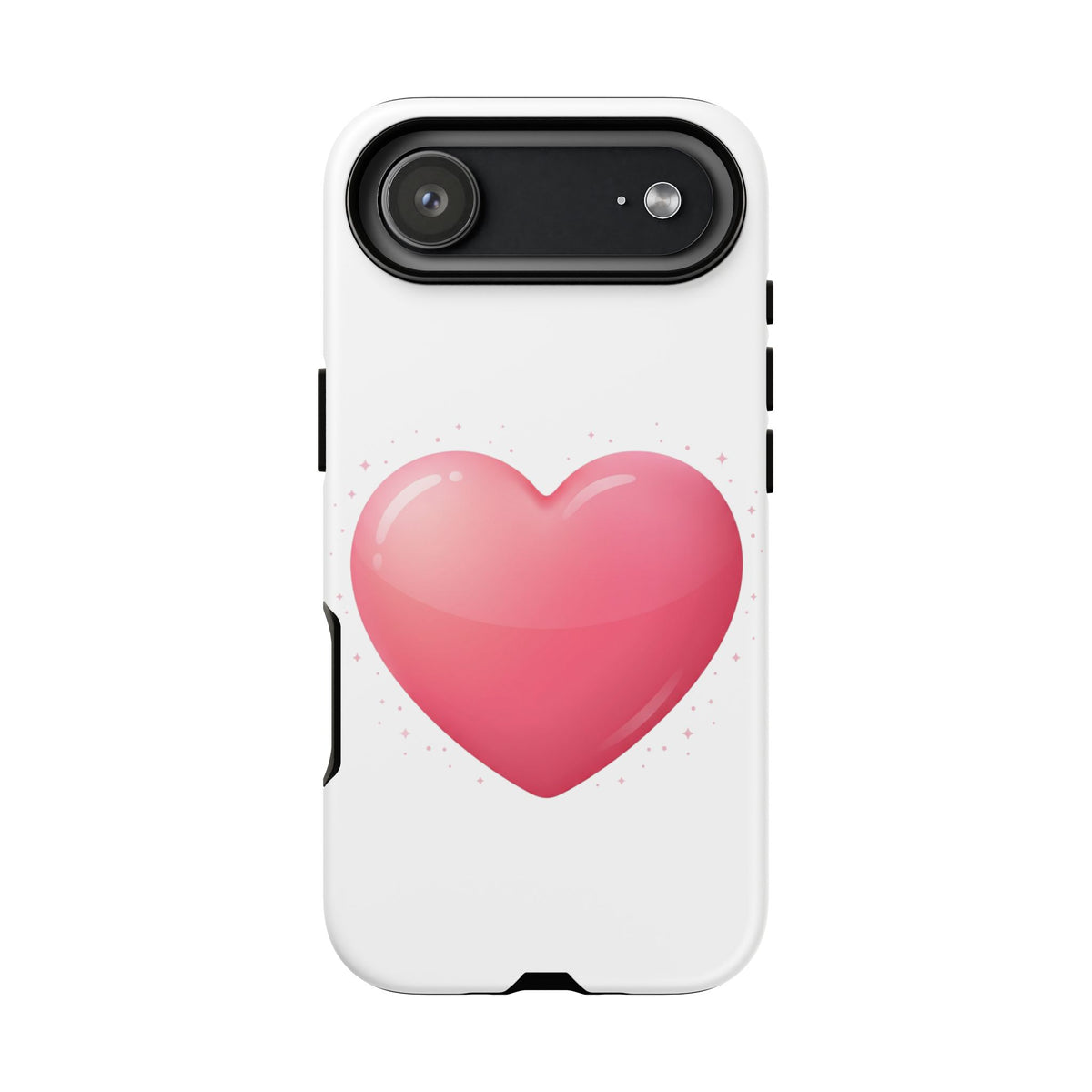 Heart Emoji Tough Case — Cute Pink Heart Phone Case for iPhone & Android
