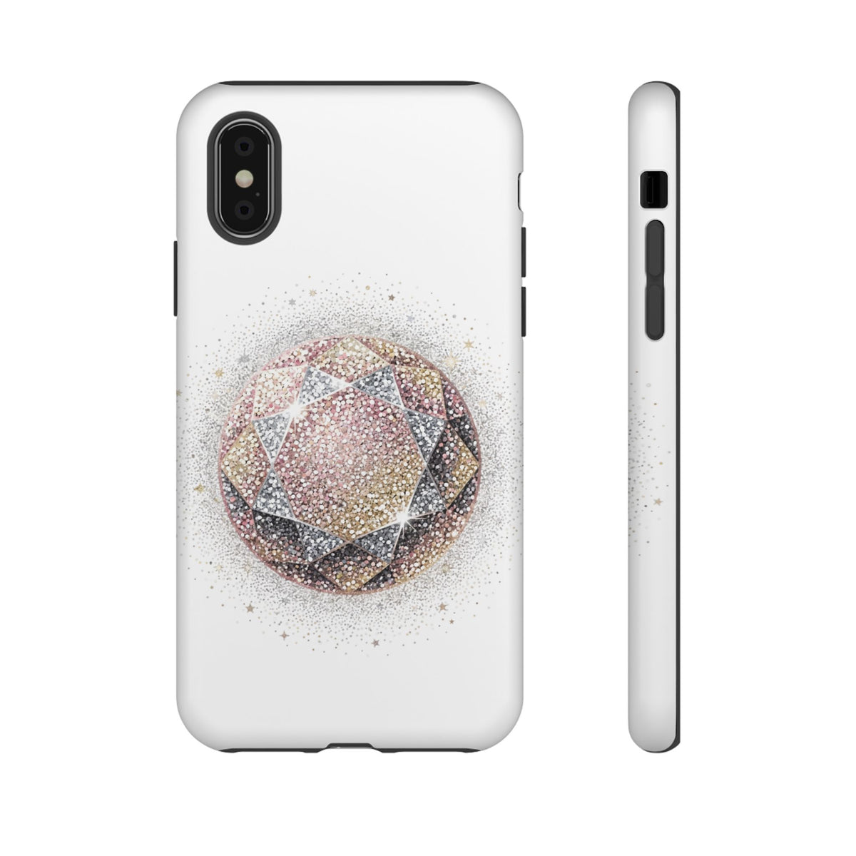 Glittery Tough Phone Cases