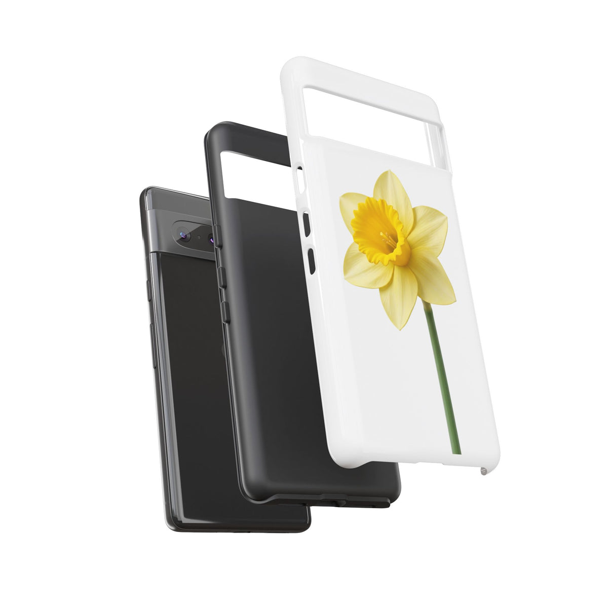 Daffodil Blossom Tough Phone Case — Yellow Spring Floral iPhone Cover