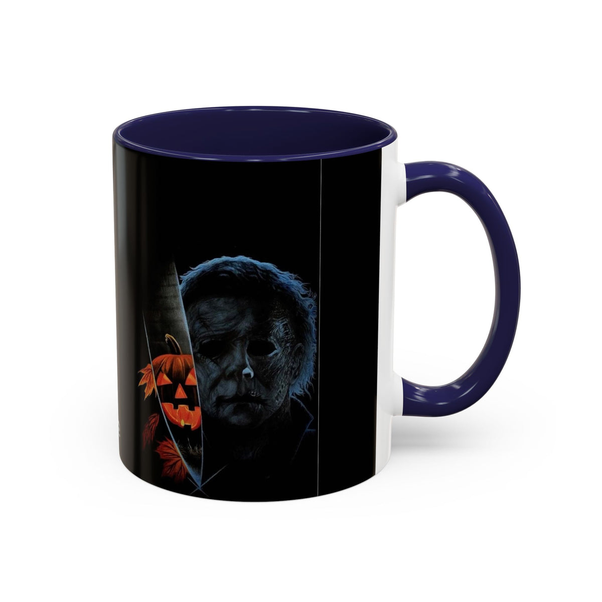 Michael Myers Halloween Coffee Mug — Horror Pumpkin Accent Mug (11/15oz)