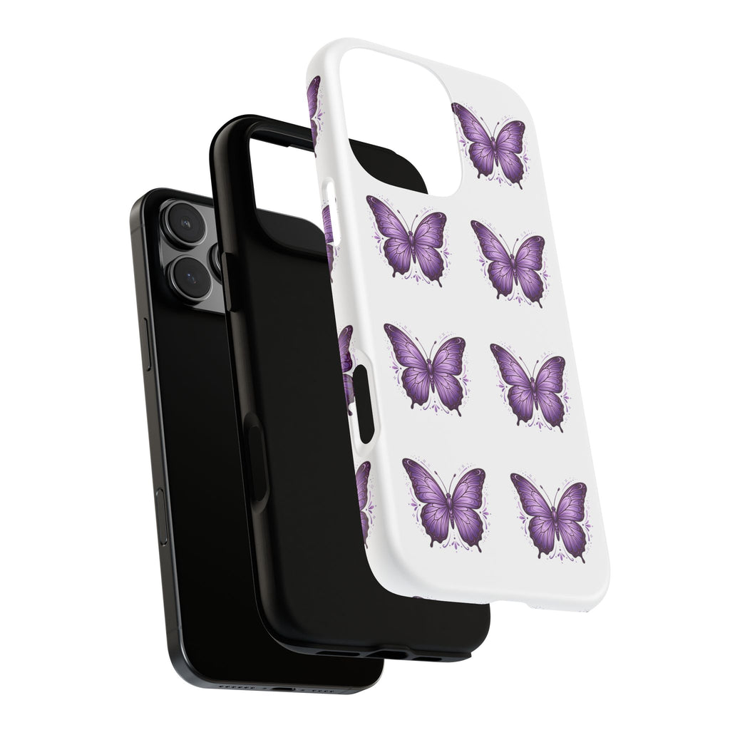Purple Butterfly Phone Case