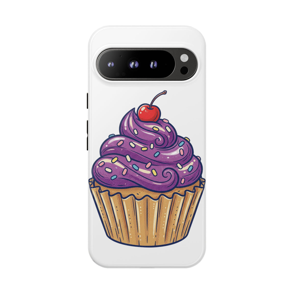 Purple Cupcake Tough Phone Cases