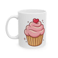 Pink Cupcake Ceramic Mug, (11oz, 15oz)