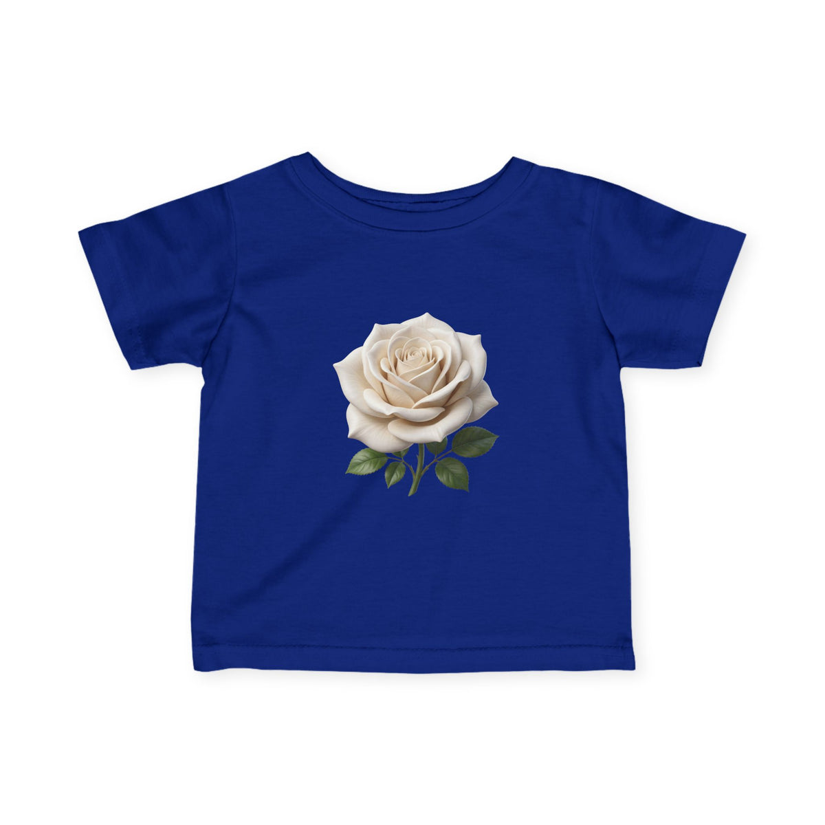 Infant Tee — Vintage Cream Rose Floral Baby Shirt