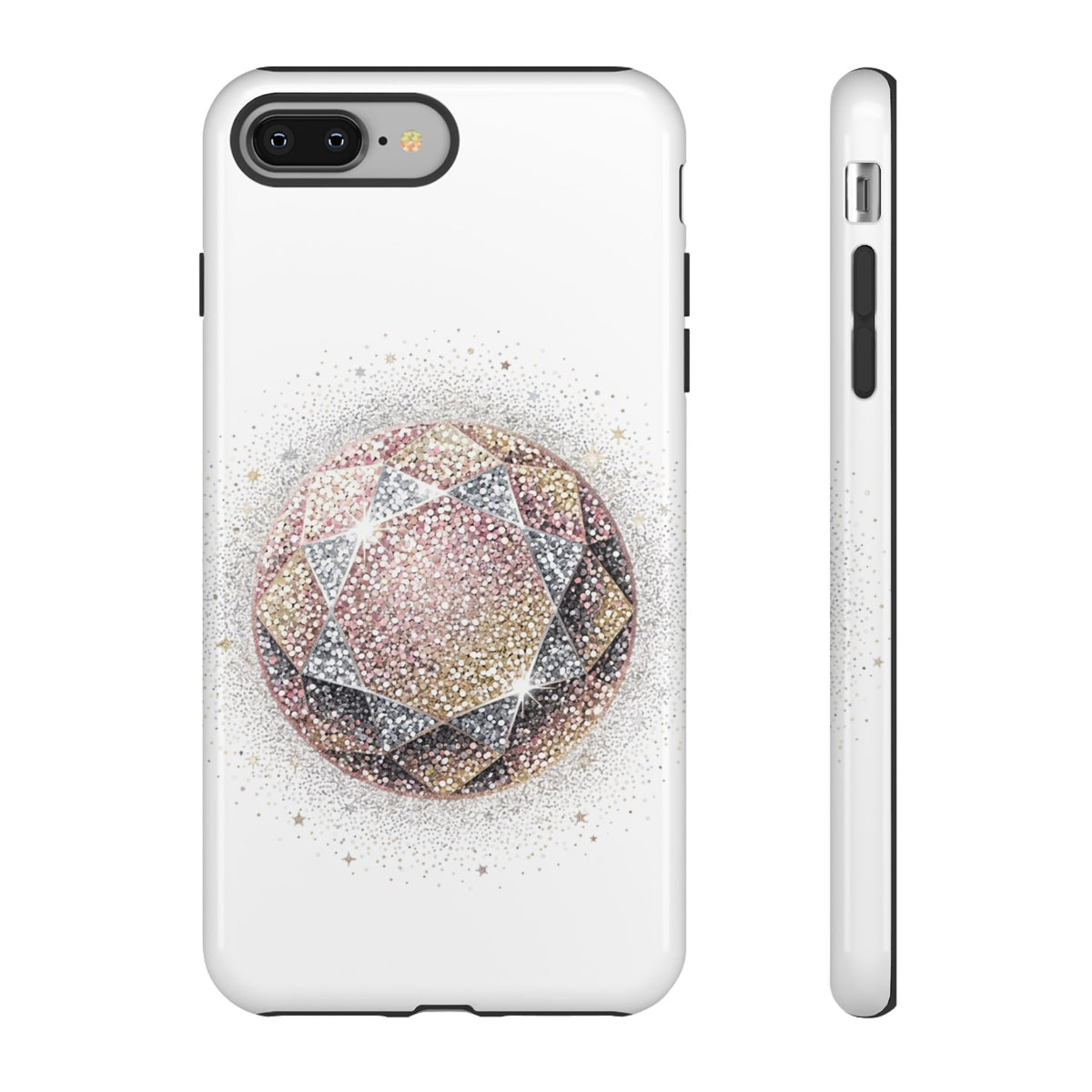 Glittery Tough Phone Cases