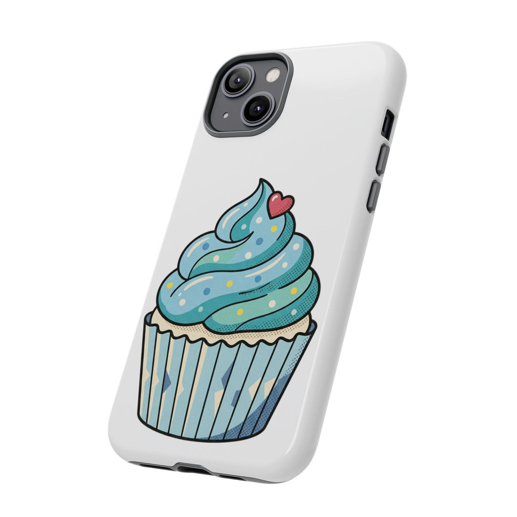 Blue Cupcake Tough Phone Cases