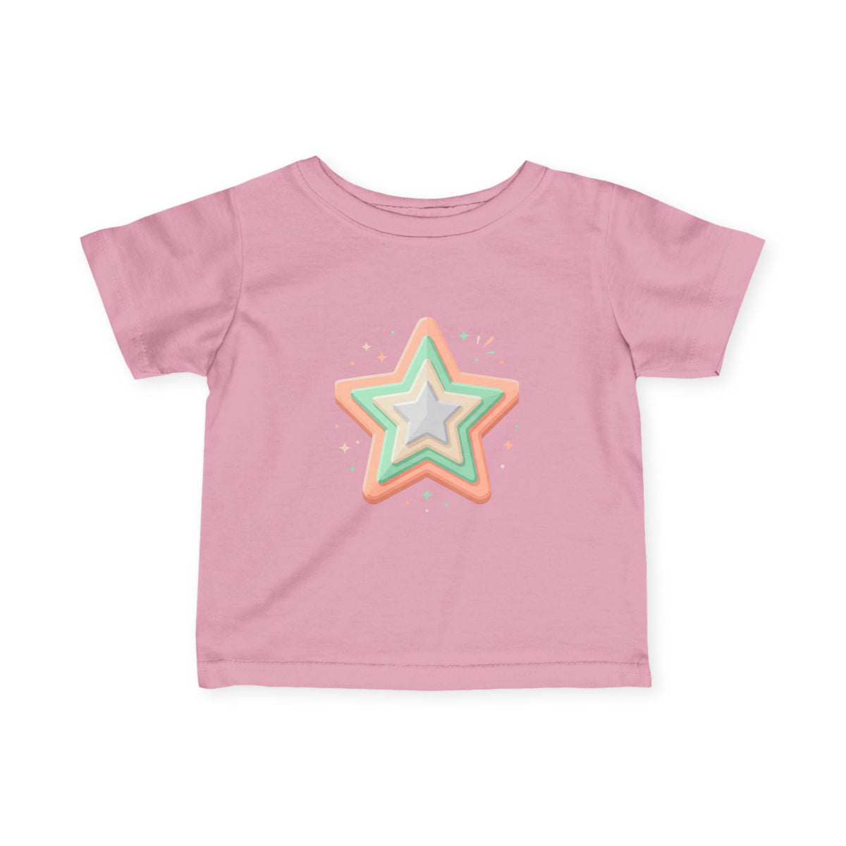 Star Design Infant Fine Jersey Tee