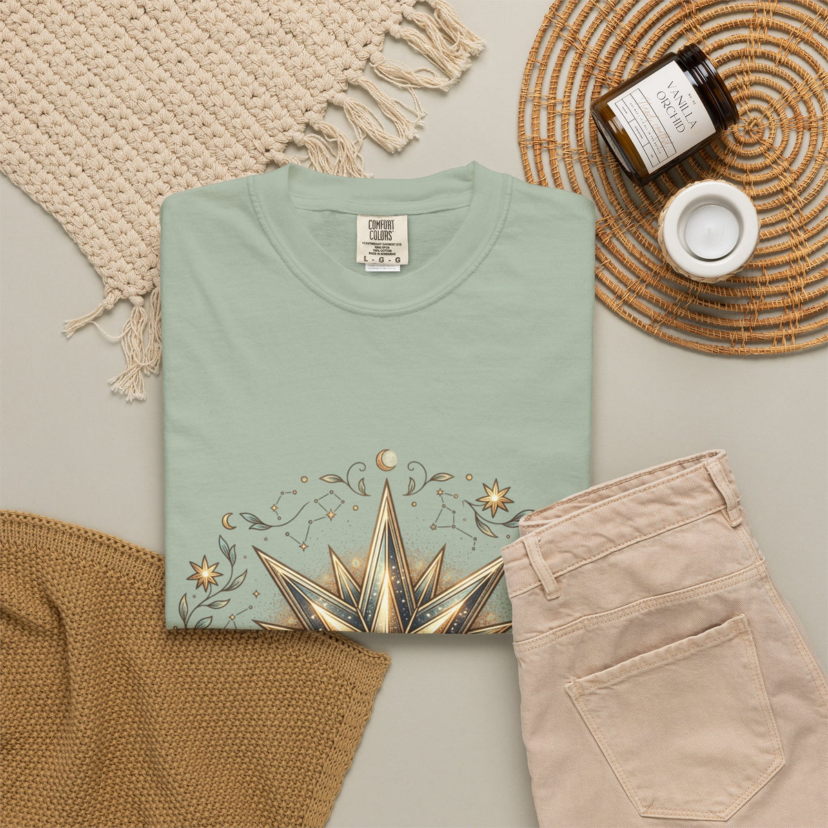 Starburst Unisex Garment-Dyed T-shirt