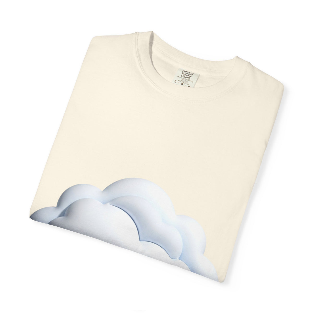 Cloud Graphic T-Shirt — Soft Dreamy Cloud Design