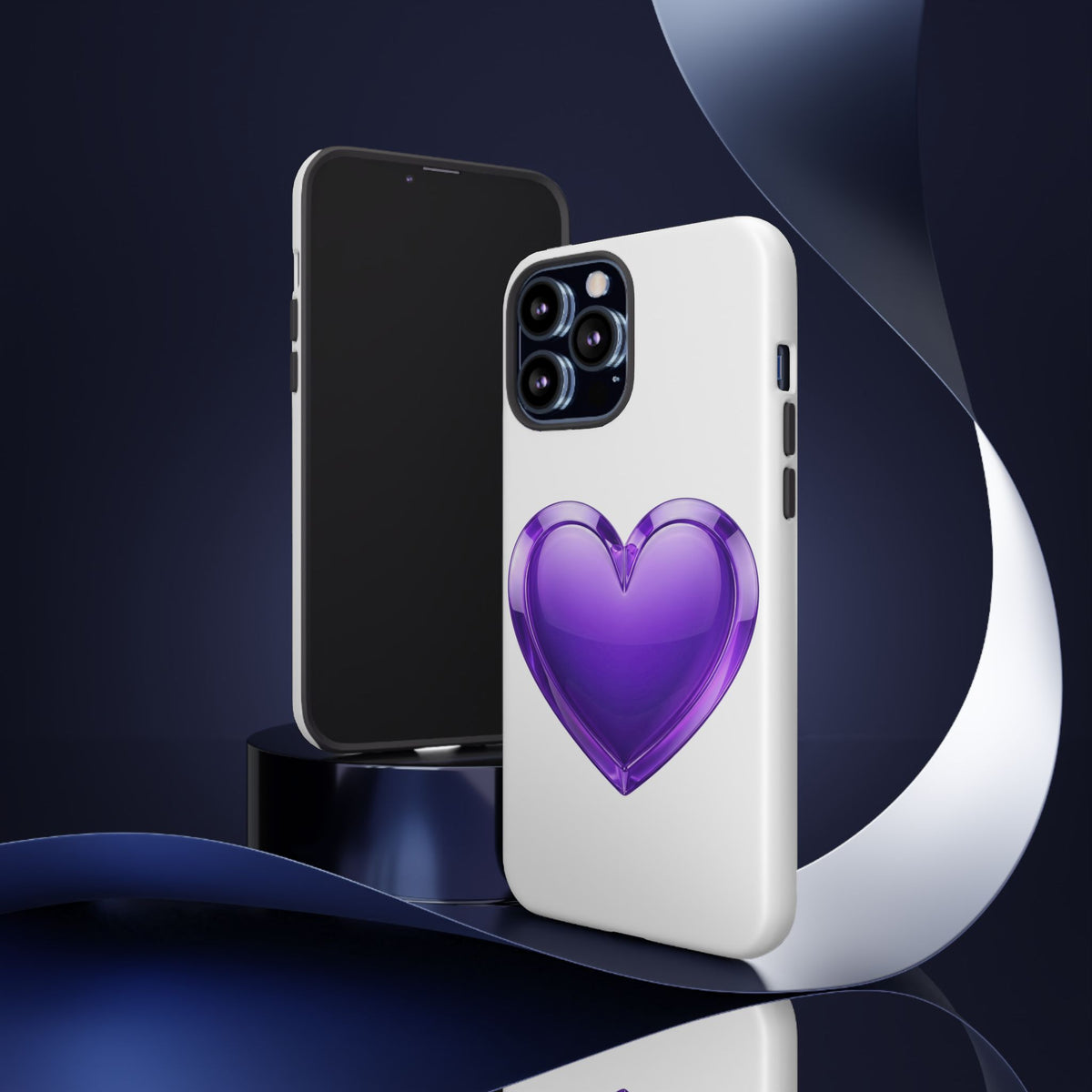 Purple Heart Tough Phone Cases