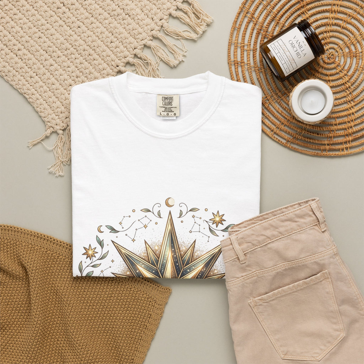 Starburst Unisex Garment-Dyed T-shirt