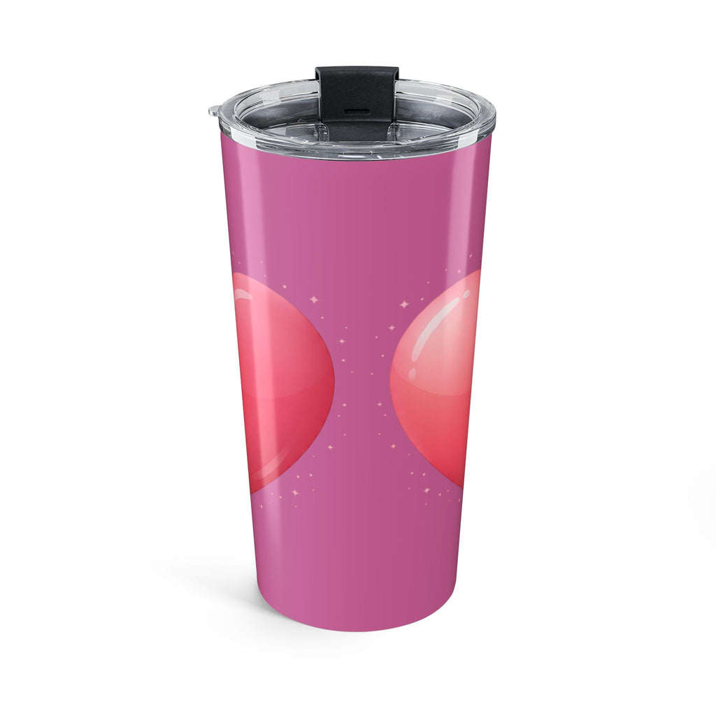Pink Heart Tumbler 20oz Light Pink