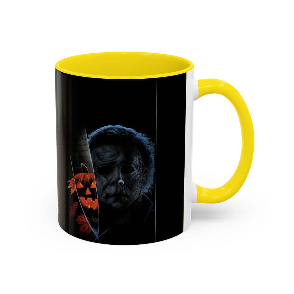Michael Myers Halloween Coffee Mug — Horror Pumpkin Accent Mug (11/15oz)
