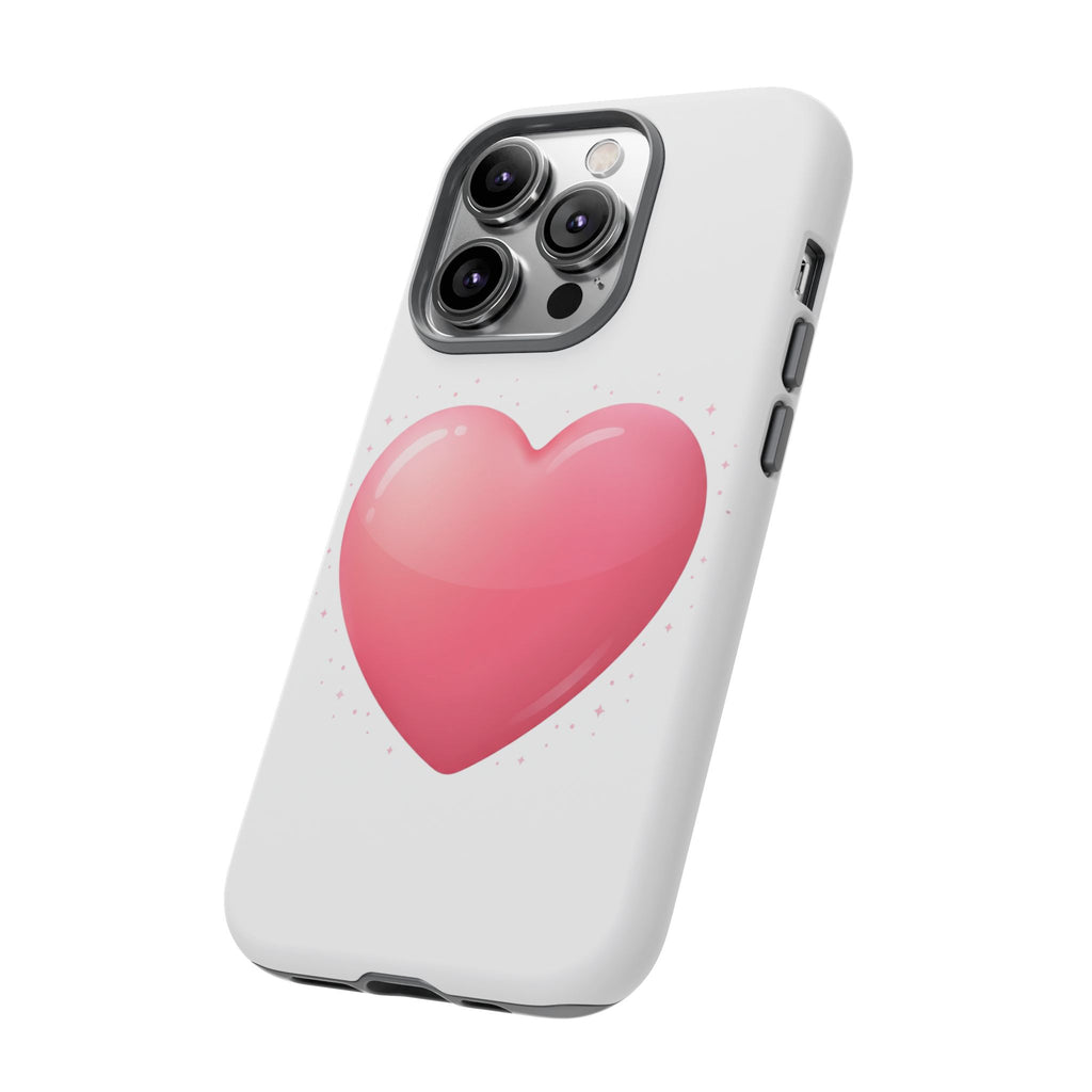 Heart Emoji Tough Case — Cute Pink Heart Phone Case for iPhone & Android