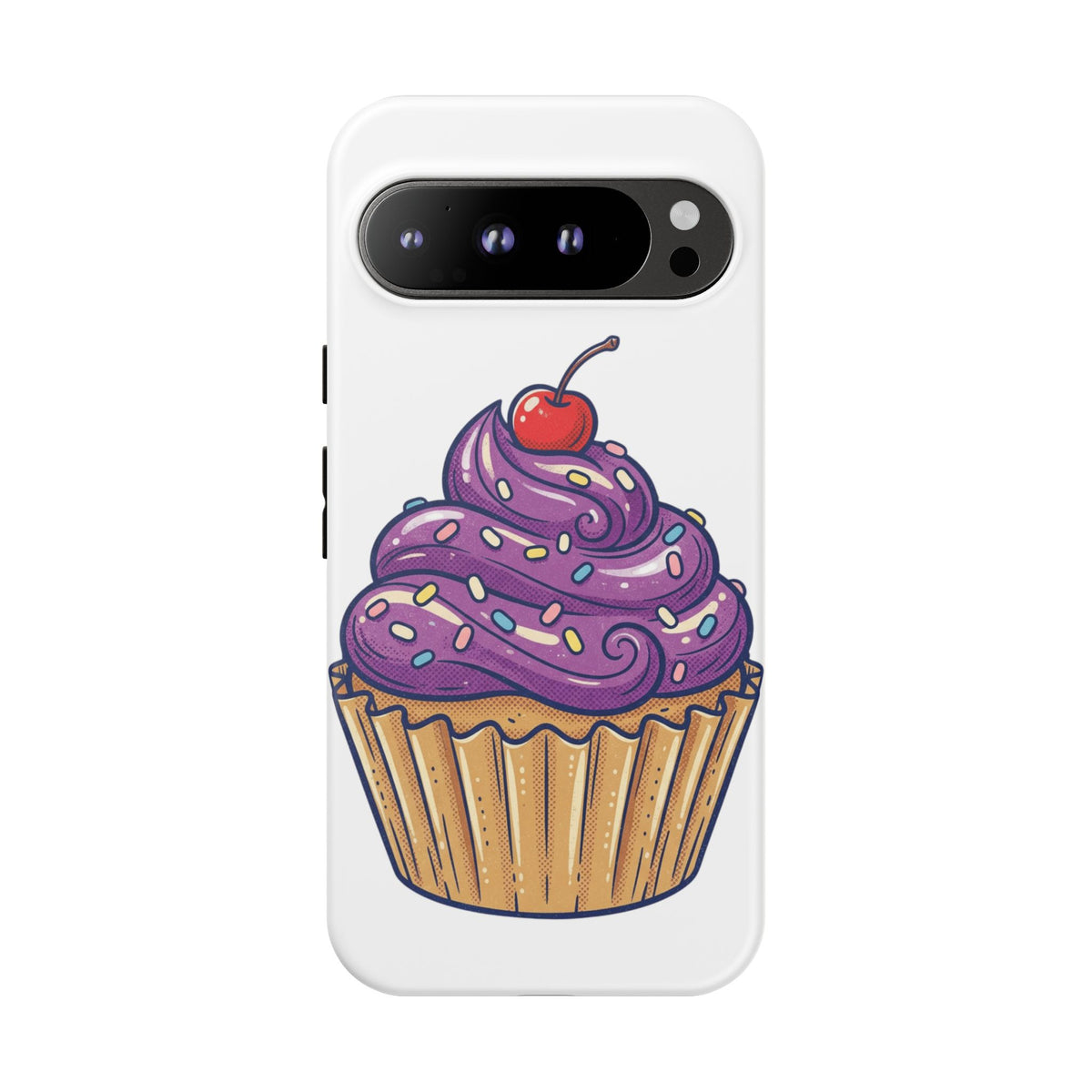 Purple Cupcake Tough Phone Cases
