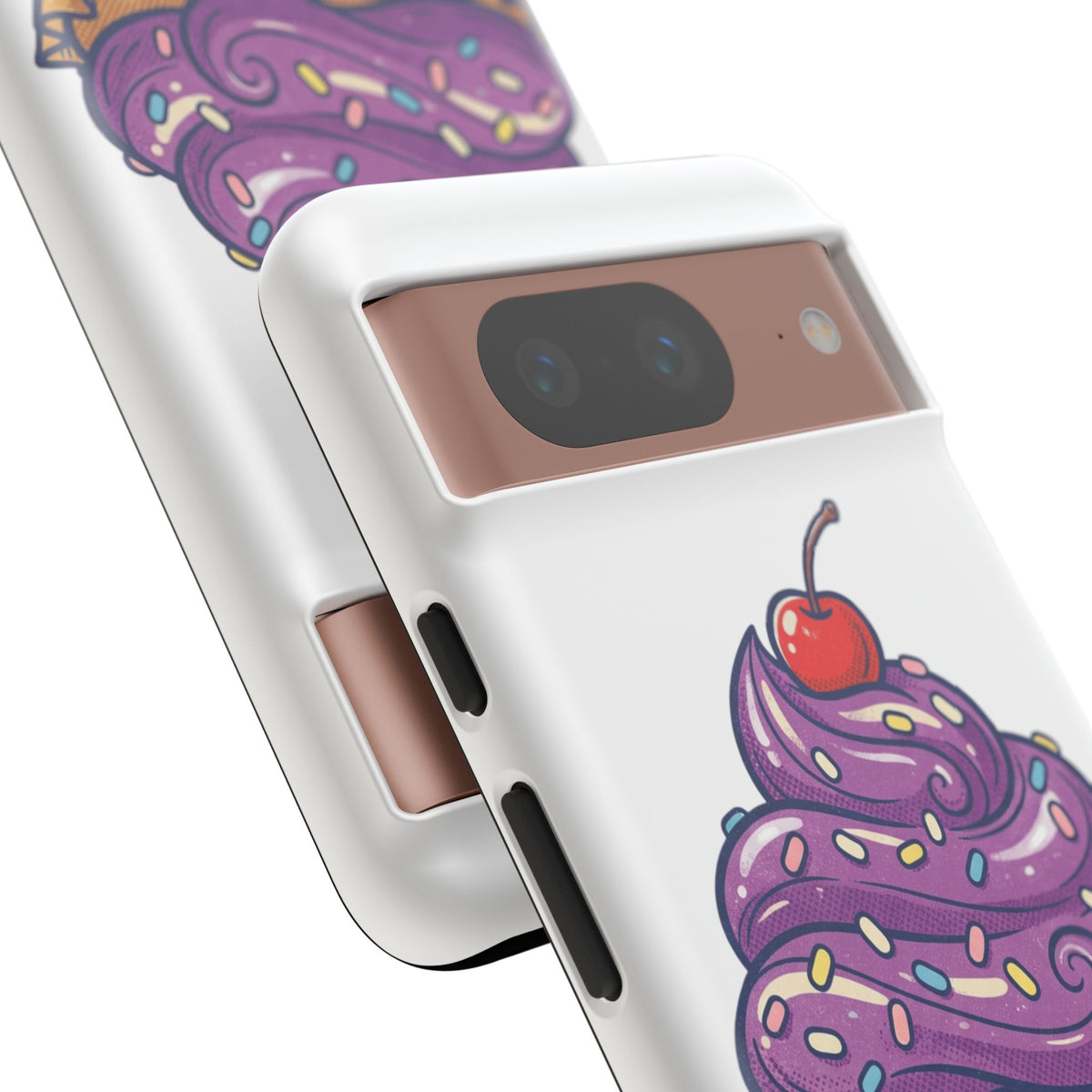 Purple Cupcake Tough Phone Cases